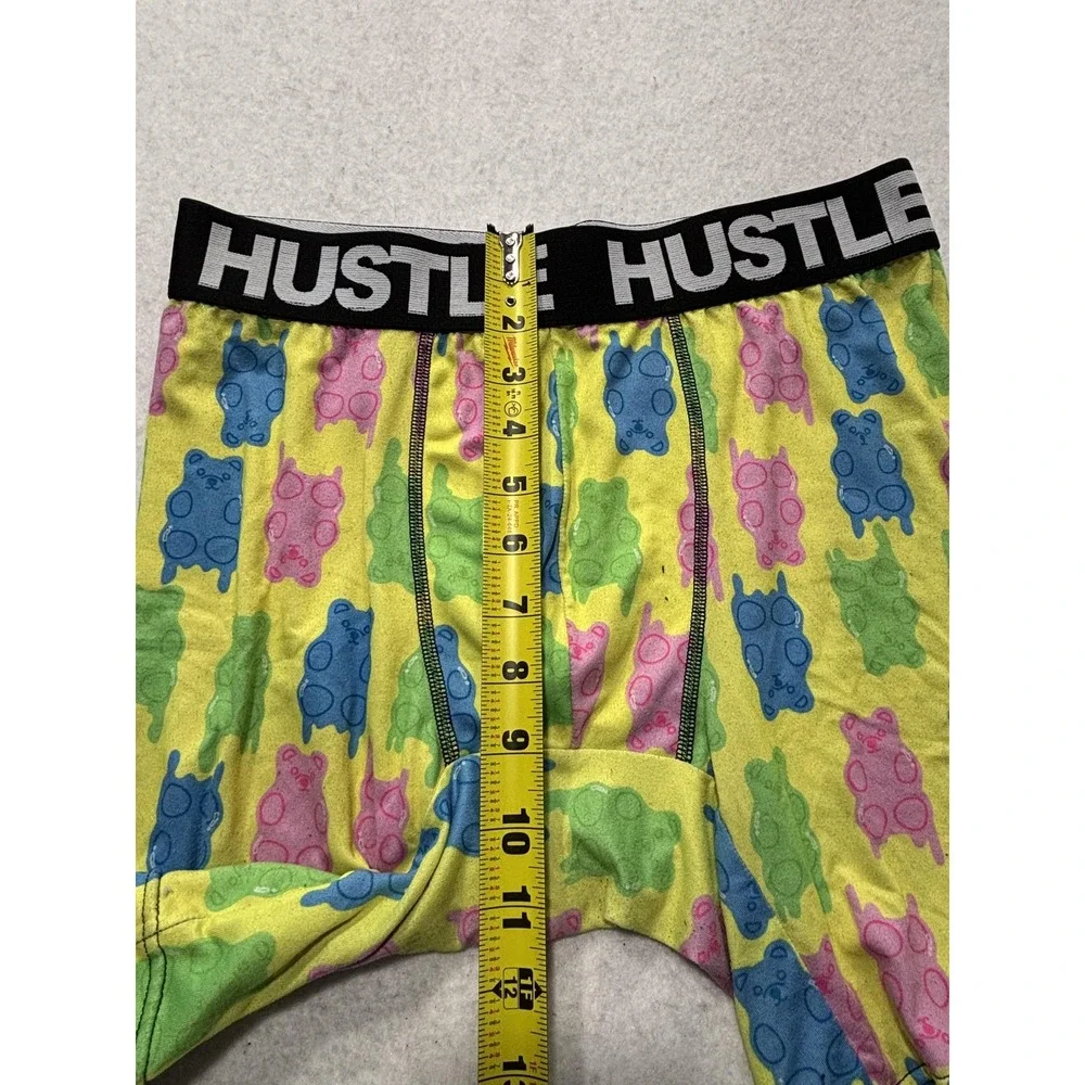 Rue21 Boxer Brief Underwear Mens Medium Multicolor Gummy Bear Print Hustle Band
